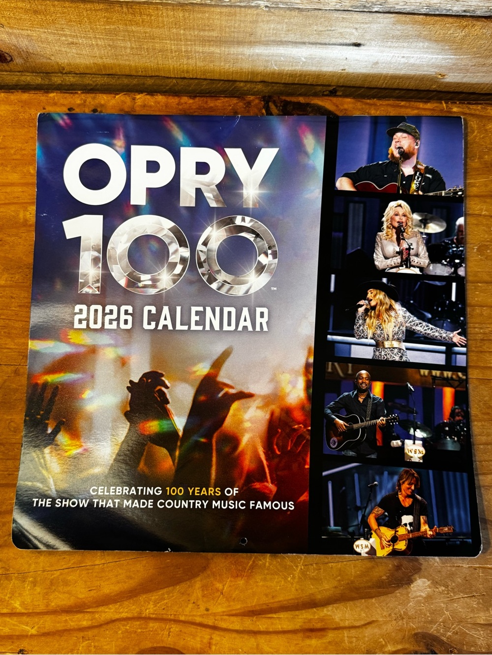 Grand Ole Opry 100th Anniversary 2026 Calendar -  12x12 (Dolly Parton, Lainey…)